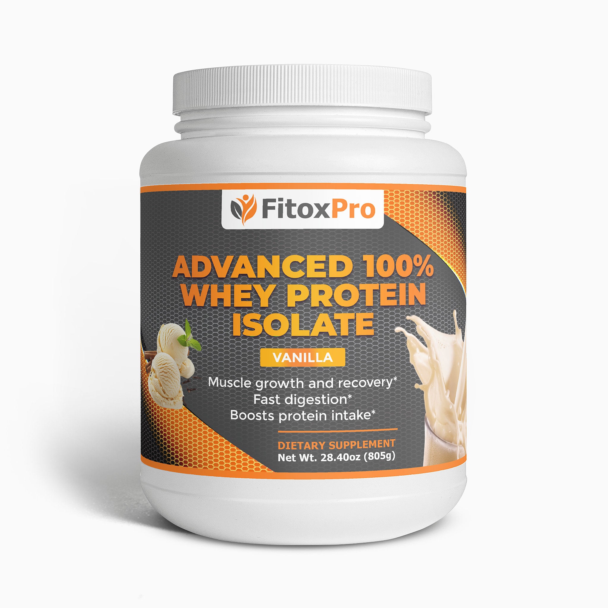 Advanced 100% Whey Protein Isolate (Vanilla)